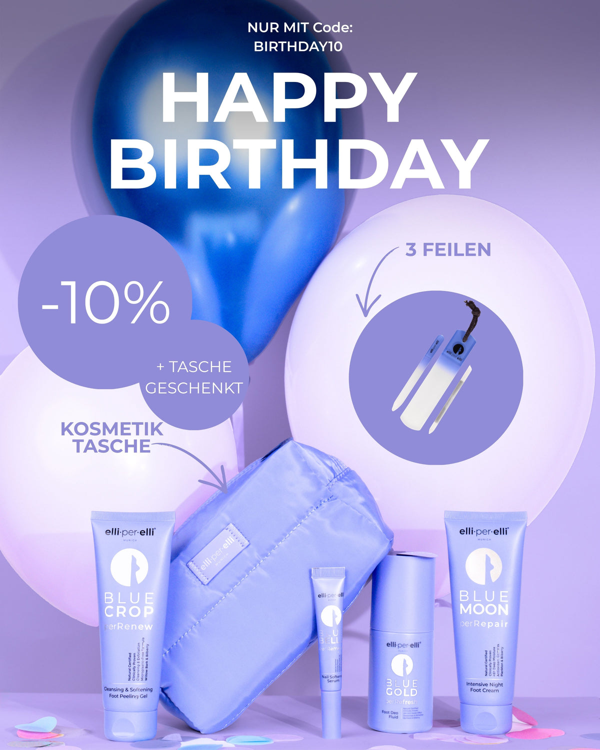 Komplettset Birthday