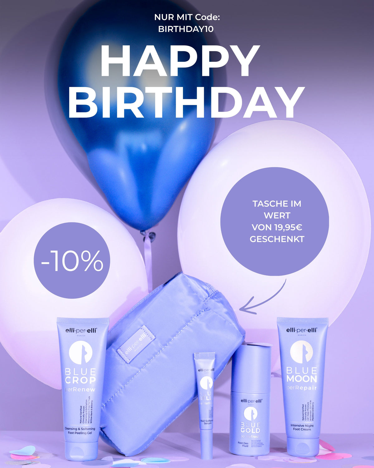 Pflegeset Birthday